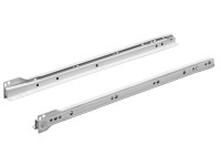 Hettich Částečný rolničkový výsuv FR 302, 12 kg, bílá, 500 mm