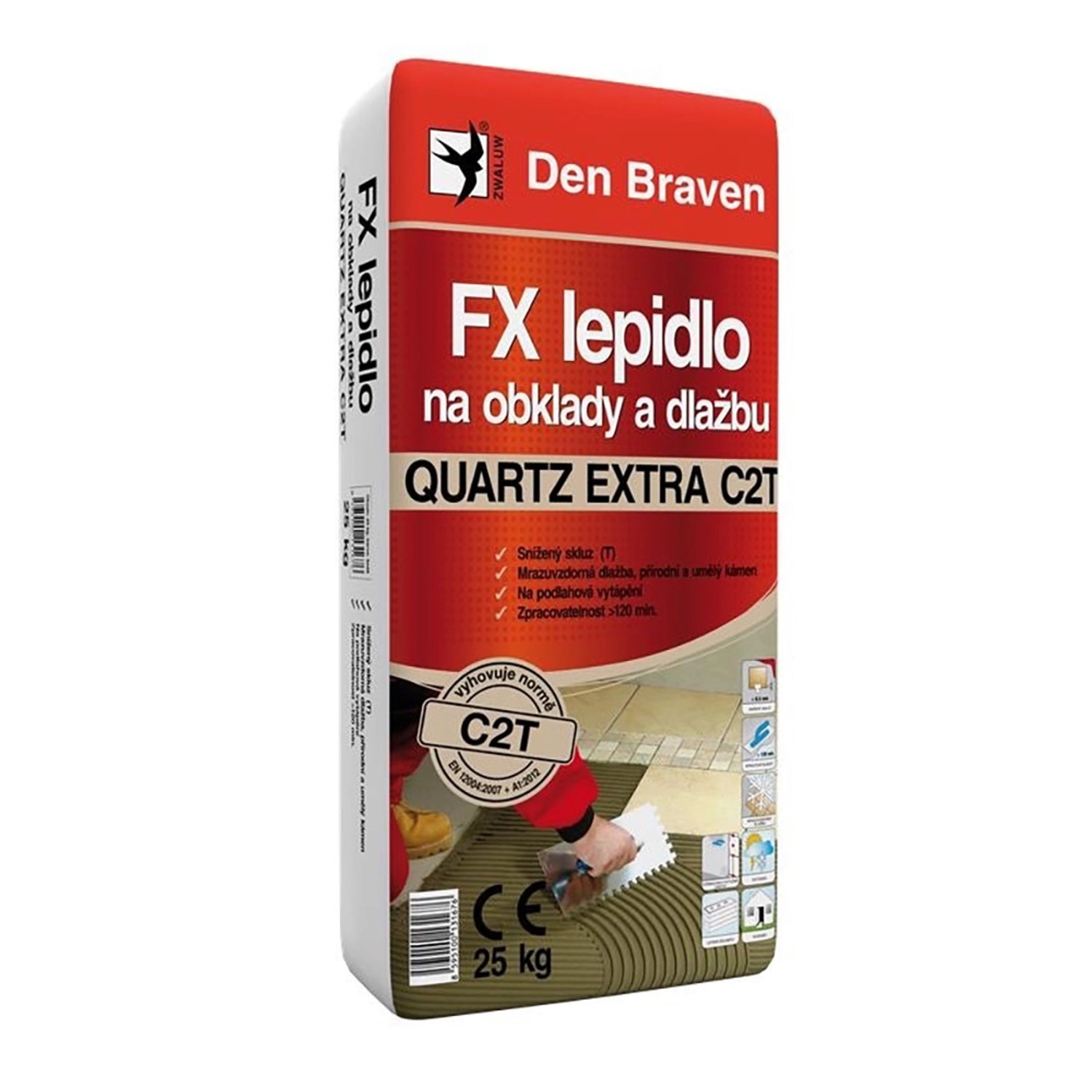 Den Braven FX lepidlo na obklady a dlažbu QUARTZ EXTRA C2T