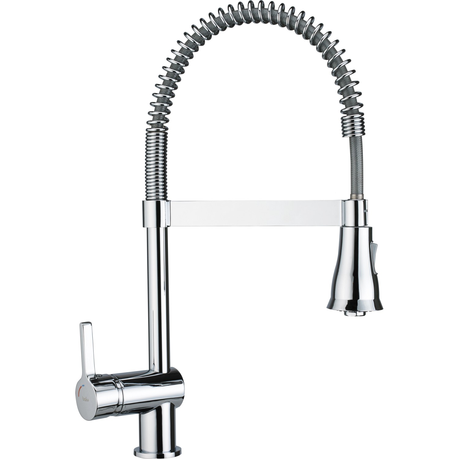 baliv Kuchyňská vodovodní páková baterie KI-1860 se sprškou, chrom