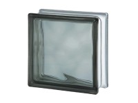 Seves Glass Blocks Luxfera GREY 1919/8 WAVE