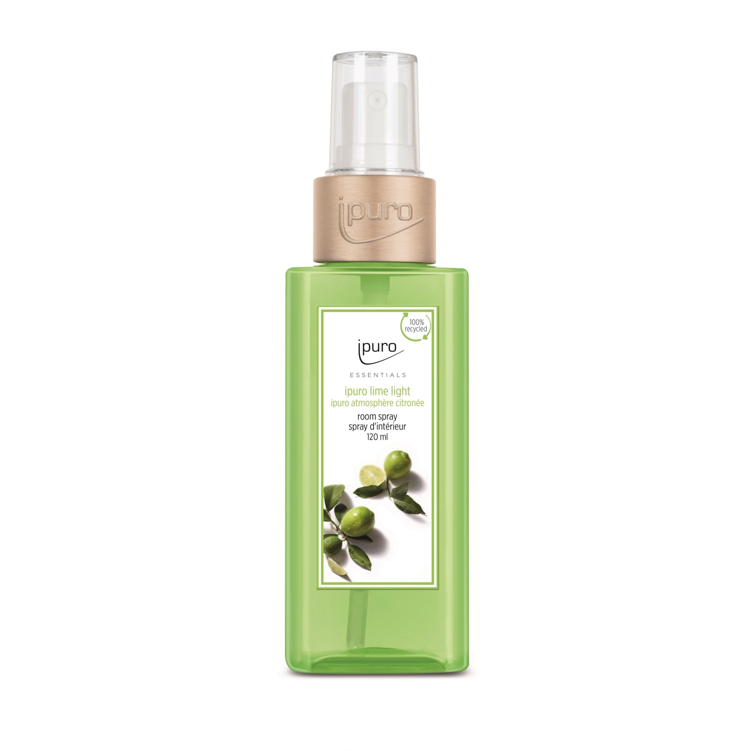 ipuro Essentials Lime Light bytový sprej 120 ml