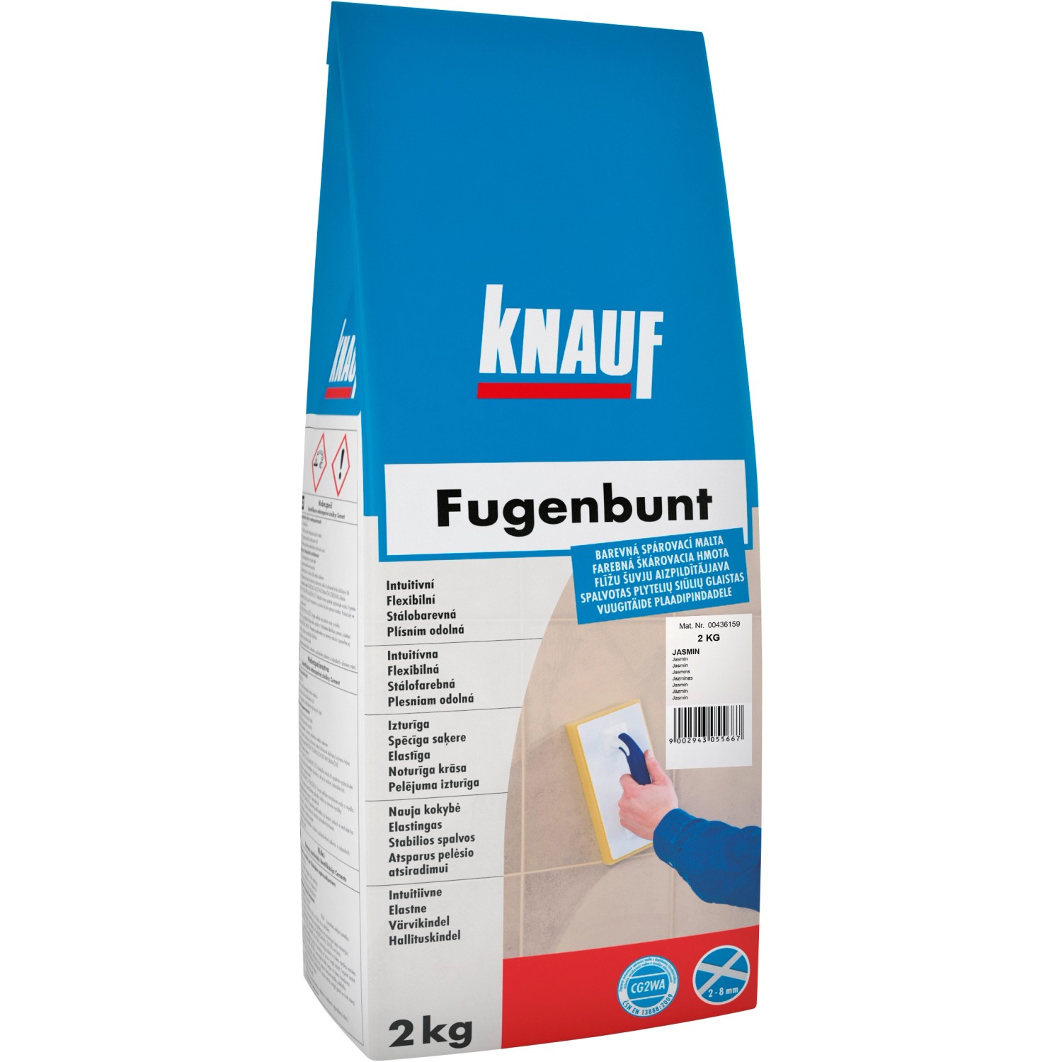 Spárovací hmota Knauf Fugenbunt jasmínová 2 kg