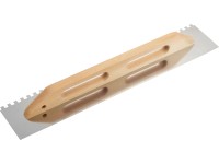 LUX-TOOLS Nanášecí hladítko Classic 680 mm se zuby 10 mm x 10 mm