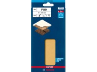 Bosch Brusný papír Expert C470 P80, 8 otvorů, 93 x 186 mm, 10 ks