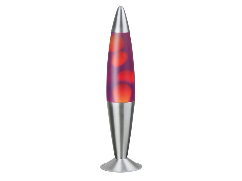 Rabalux Lávová lampa LOLLIPOP oranžová/fialová 25 W, pr. 110 x 420 mm ...