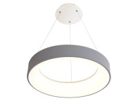Ecolite LED závěsné svítidlo NEST 40W 2600lm 2700-6500K, šedá, pr. 45 x 10 cm