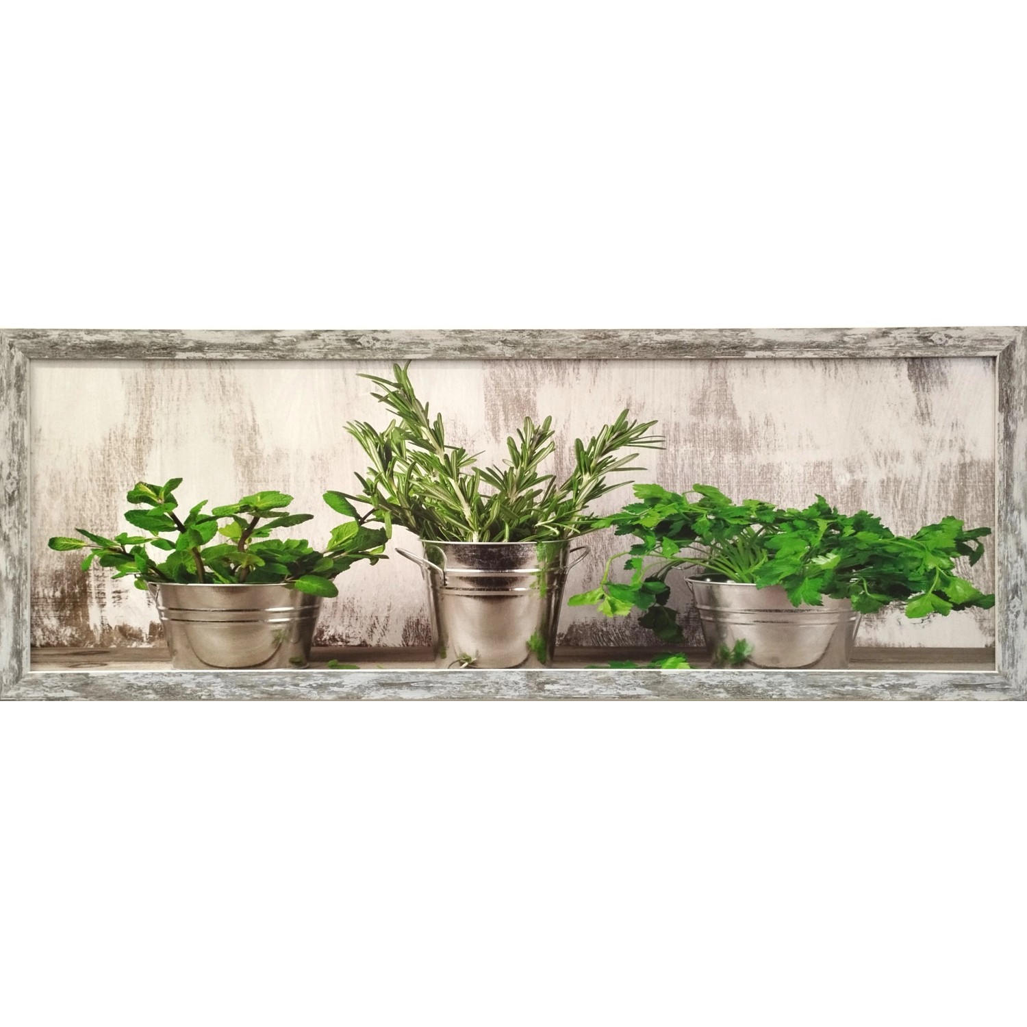 Bondecor Obraz, MDF rám, Food 30 x 90 cm