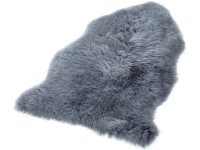 LUANA Pravá ovčí kůže šedá 60 x 85 cm