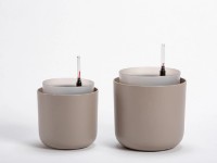 Plastia Samozavlažovací květináč Tolita taupe pr. 16 cm Plastia Samozavlažovací květináč Tolita taupe pr. 16 cm