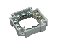 Alfex Kabelová svorkovnice 6303-13, 400 V, 4 mm2, šedá, 60 x 60 x 30 mm