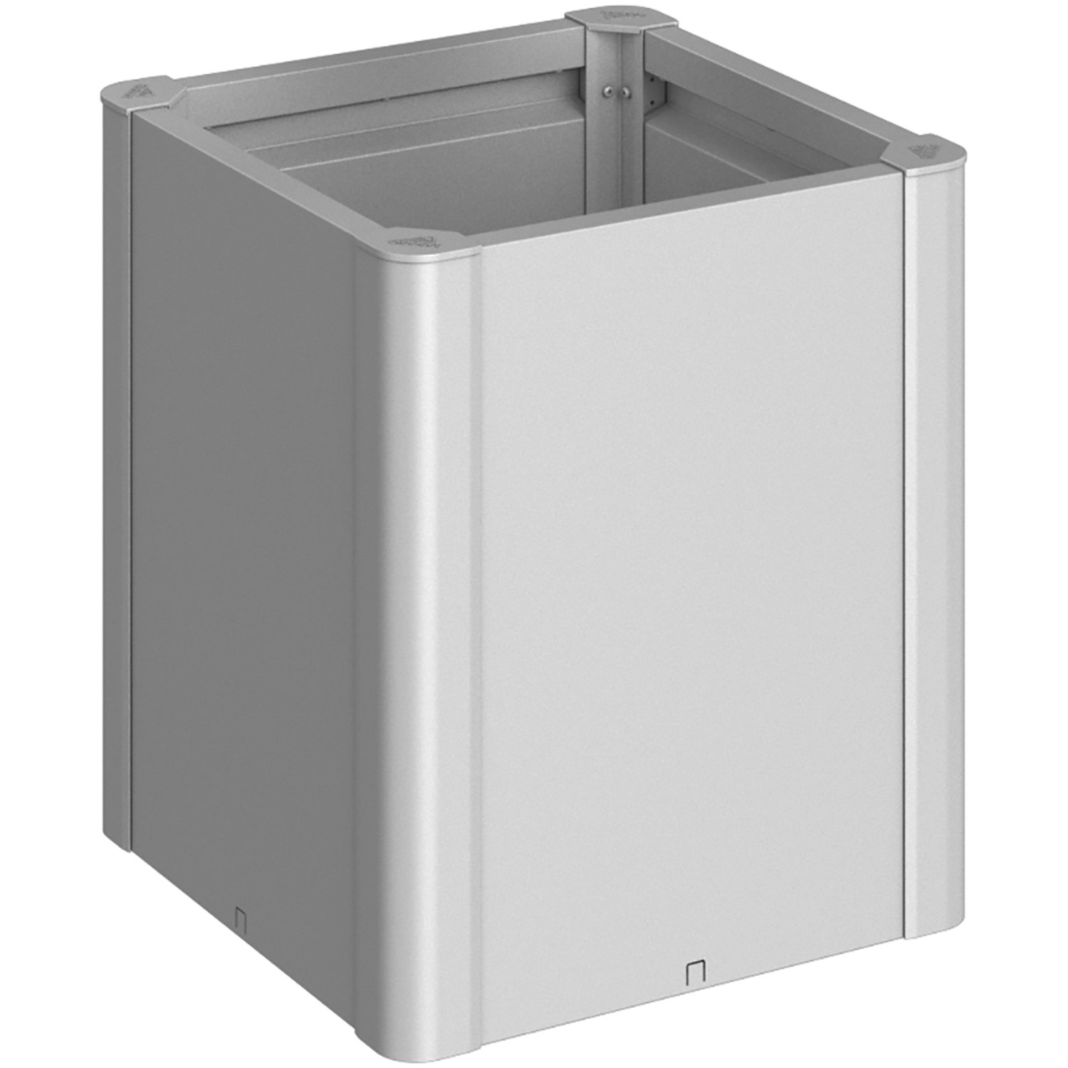 Biohort Vyvýšený záhon Belvedere Midi 50 stříbrný, 53 x 53 x 61 cm