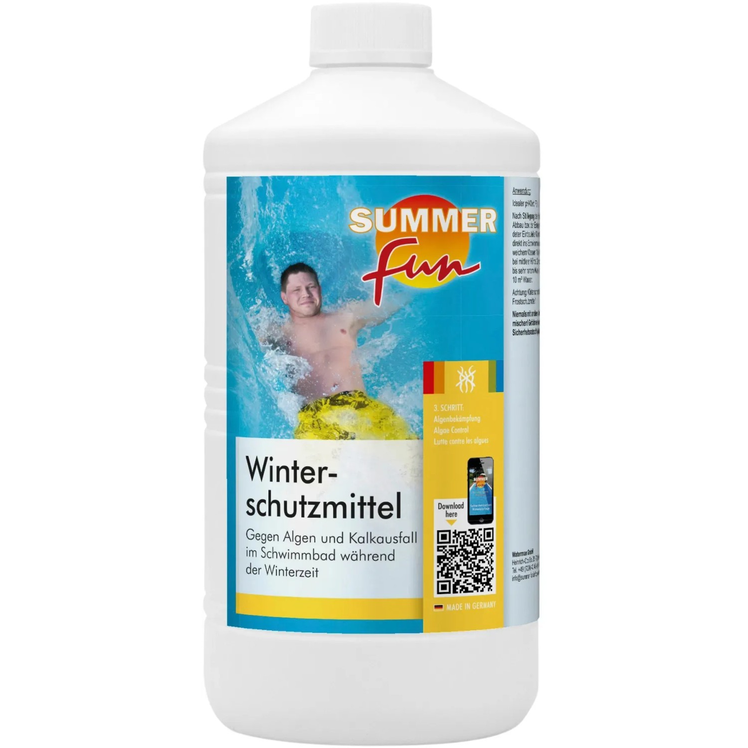 Summer Fun Prostředek k zazimování bazénů Algicid standard 1 l