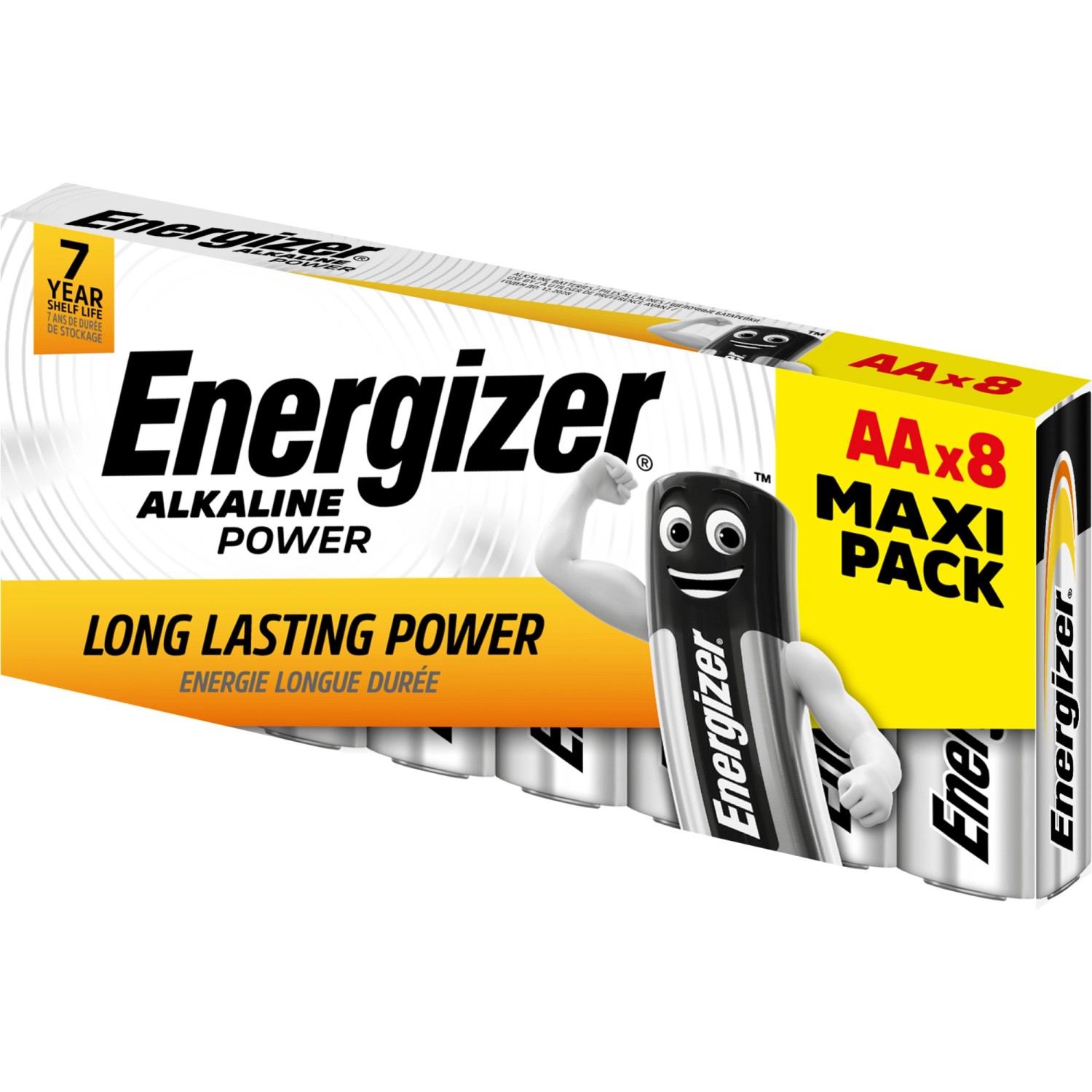 Energizer Alkalická Power baterie mignon AA LR6, 8 ks