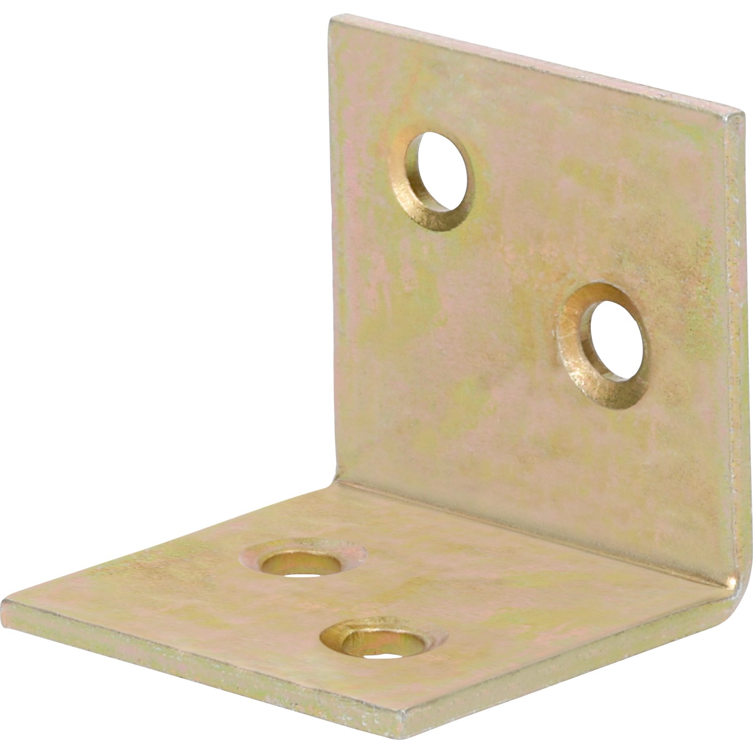 Široký úhelník, žlutě pozinkovaný, 30 mm x 30 mm x 30 mm