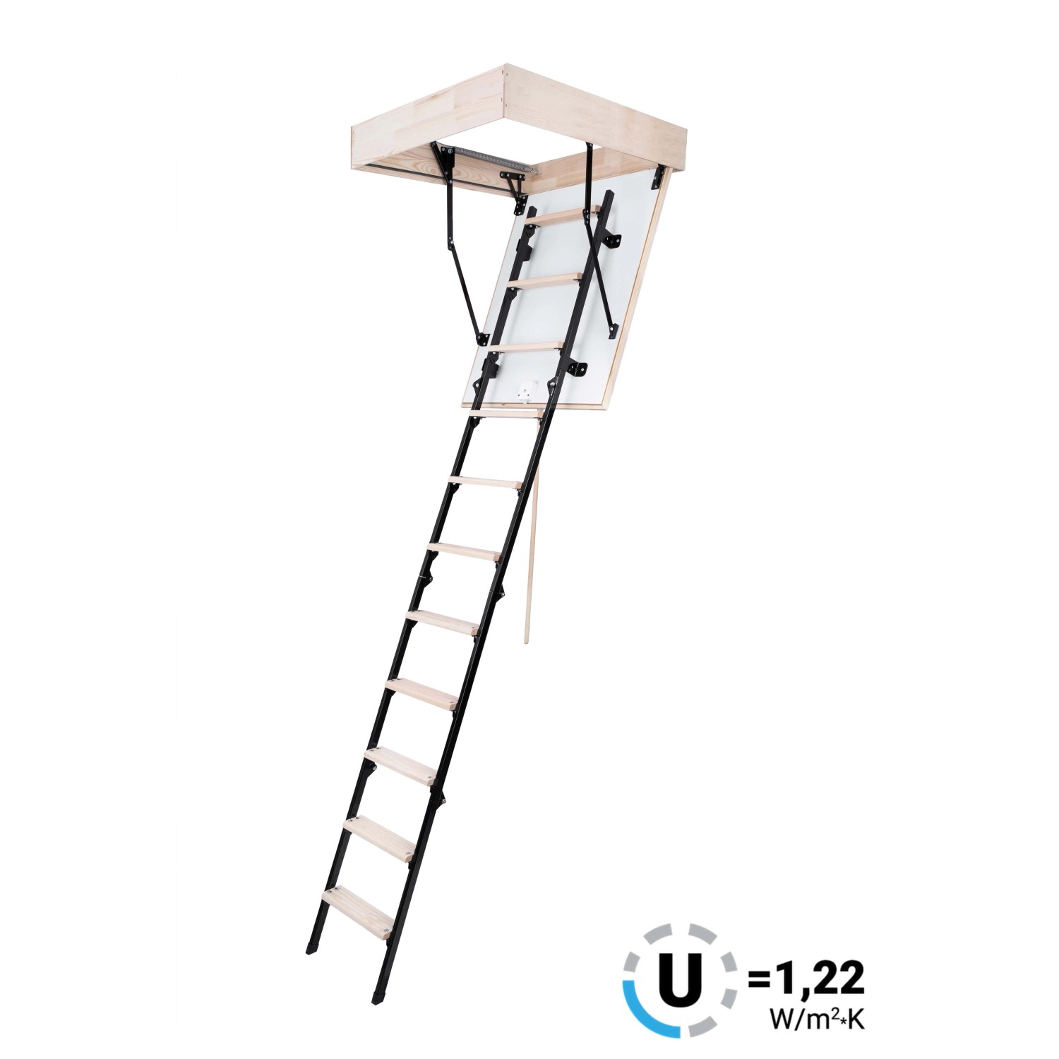 OMAN Půdní schody MINI TERMO, 100 x 60 cm