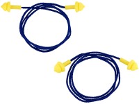 LUX-TOOLS Ochranné zátky do uší pro opakované použití s bezpečnostní páskou, 4 k