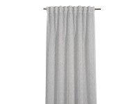 Sehlbach Závěs se skrytými poutky, ornamenty, bílý, 245 x 135 cm