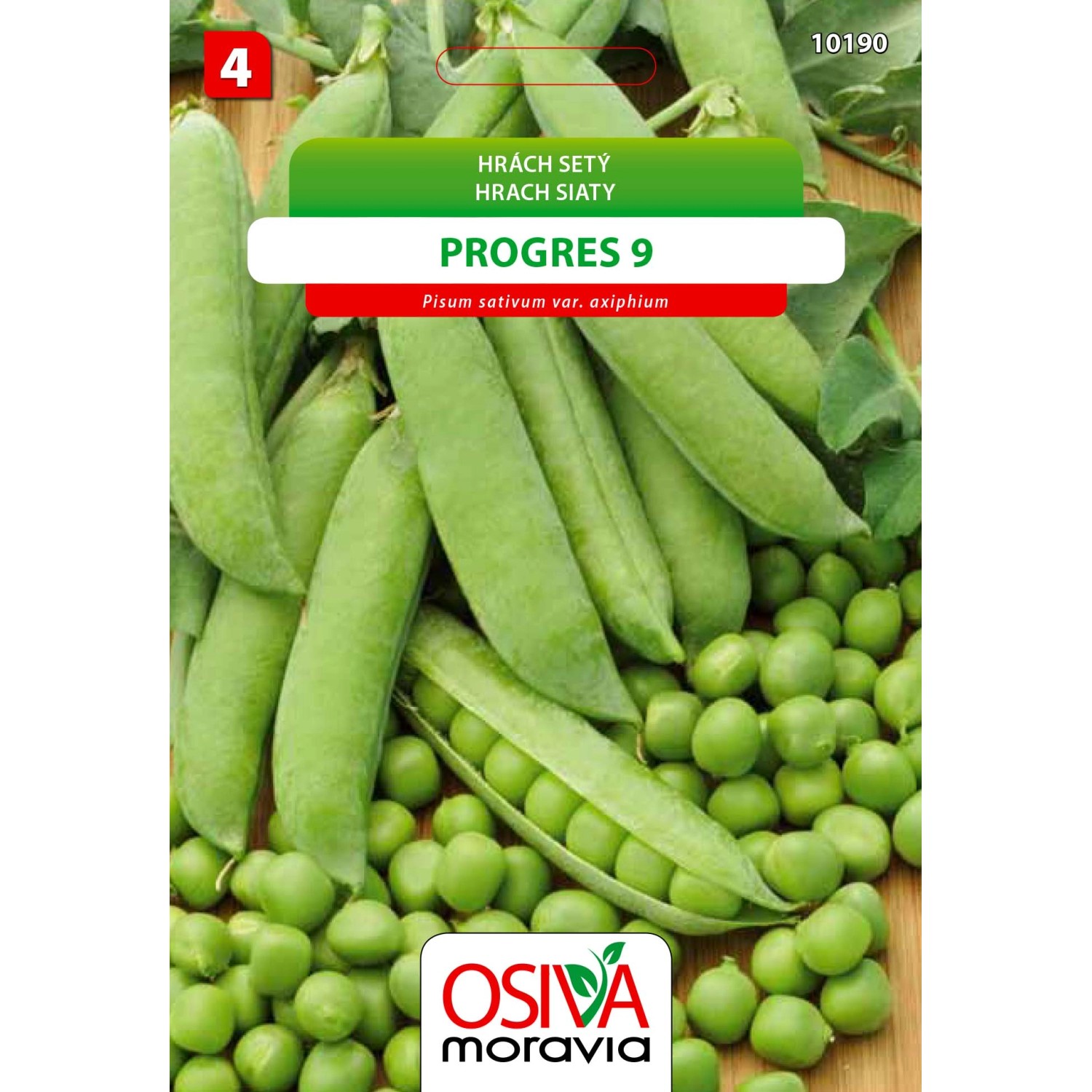 Osiva Moravia Hrách zahradní tyčkový