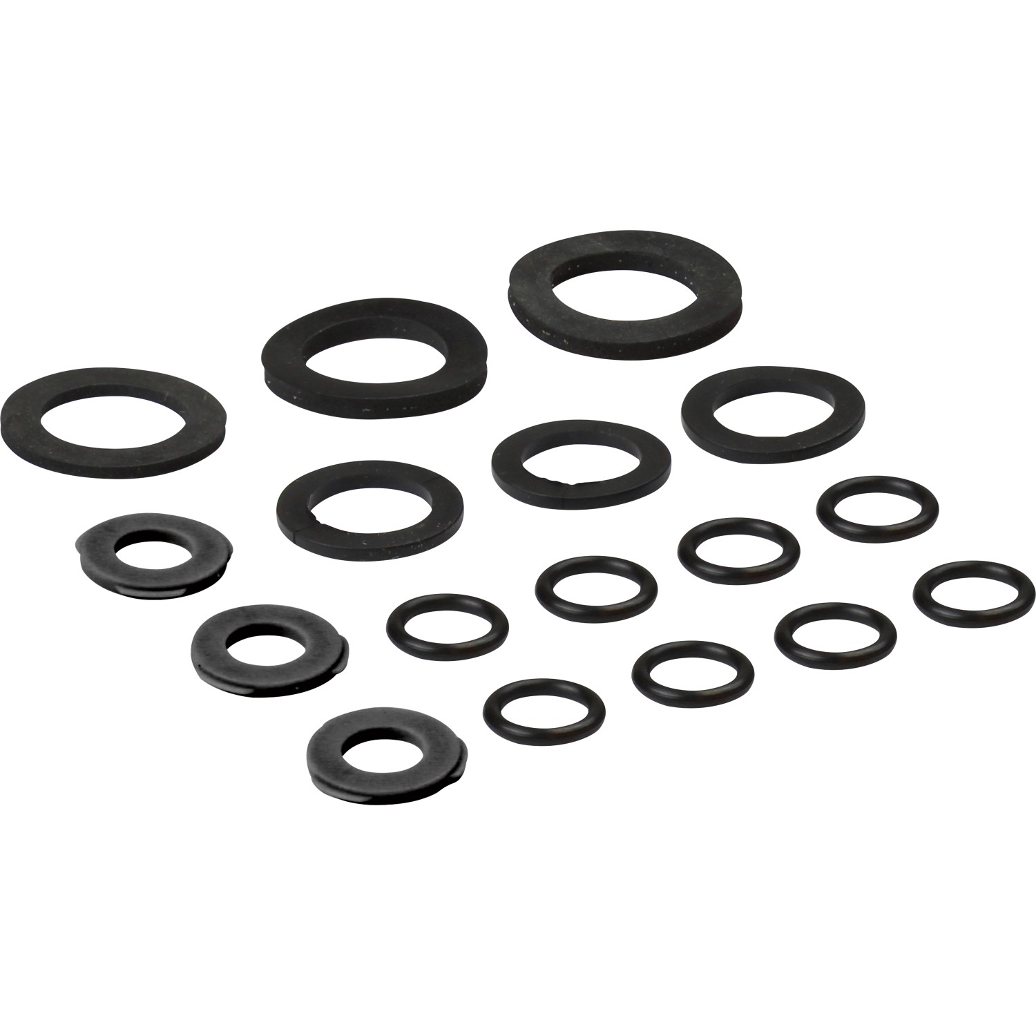 LUX-TOOLS Sada pryžových těsnění, 17dílná