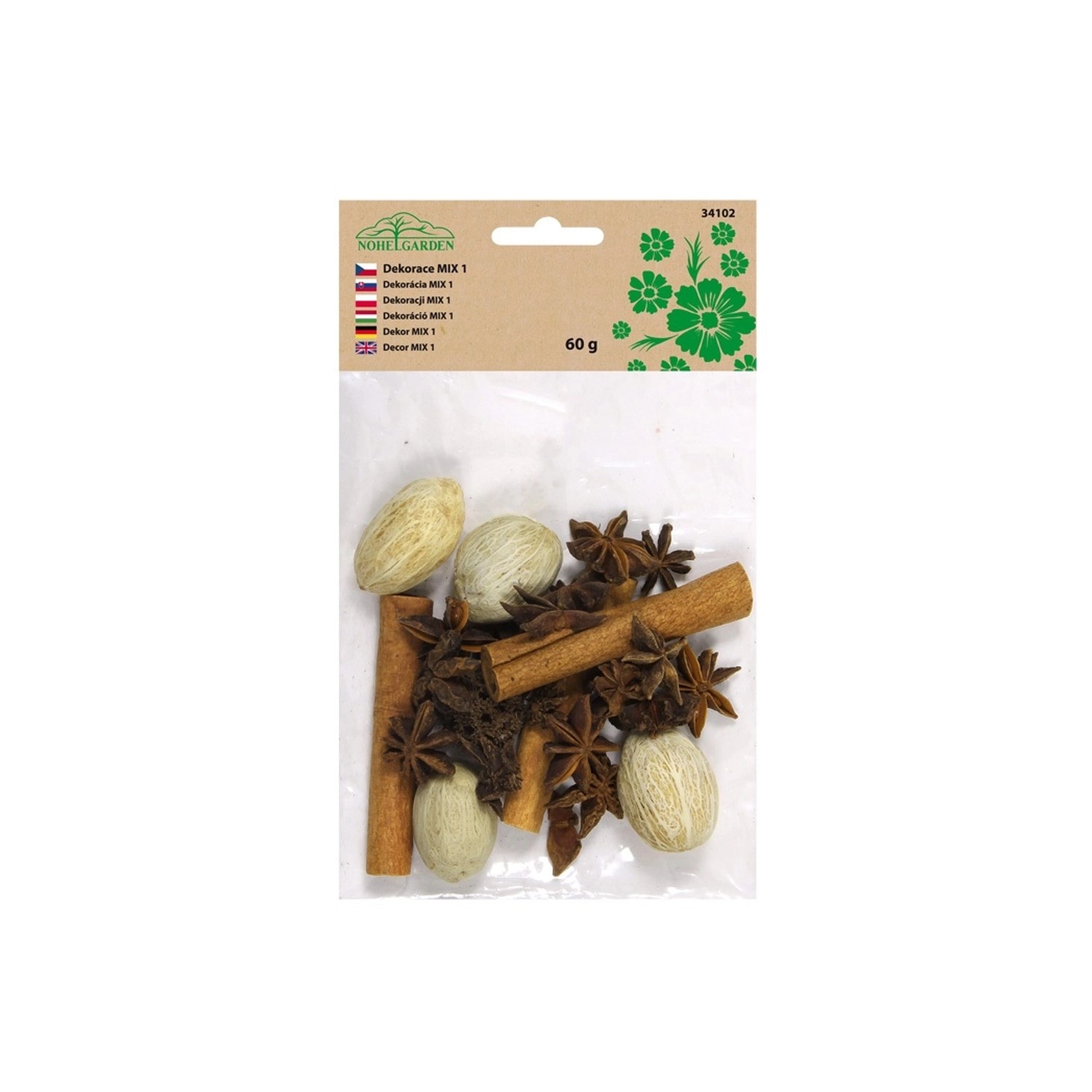 Nohel Garden Dekorace Mix 1, 60 g
