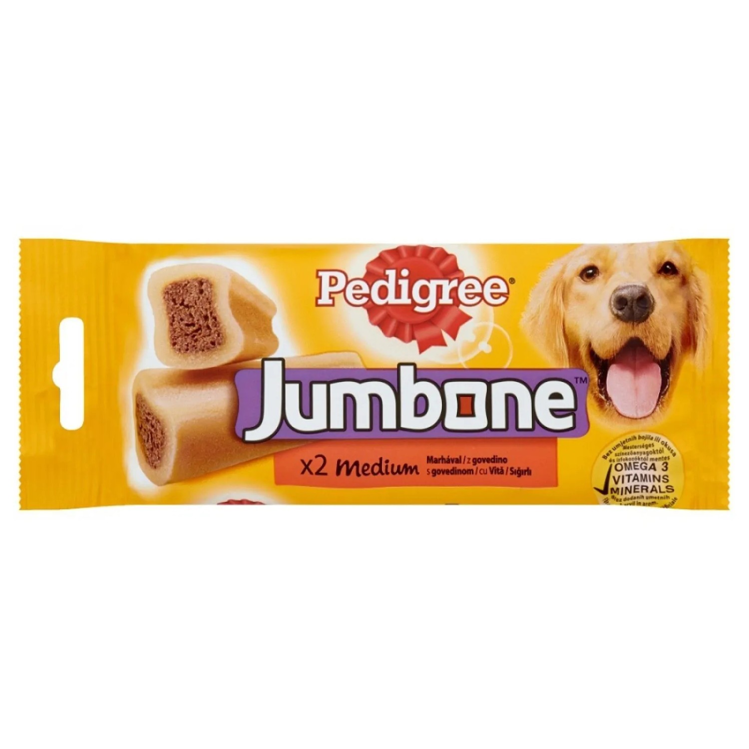 Levně Pedigree Žvýkací pochoutka pro psy Jumbone Medium s hovězím, 180 g