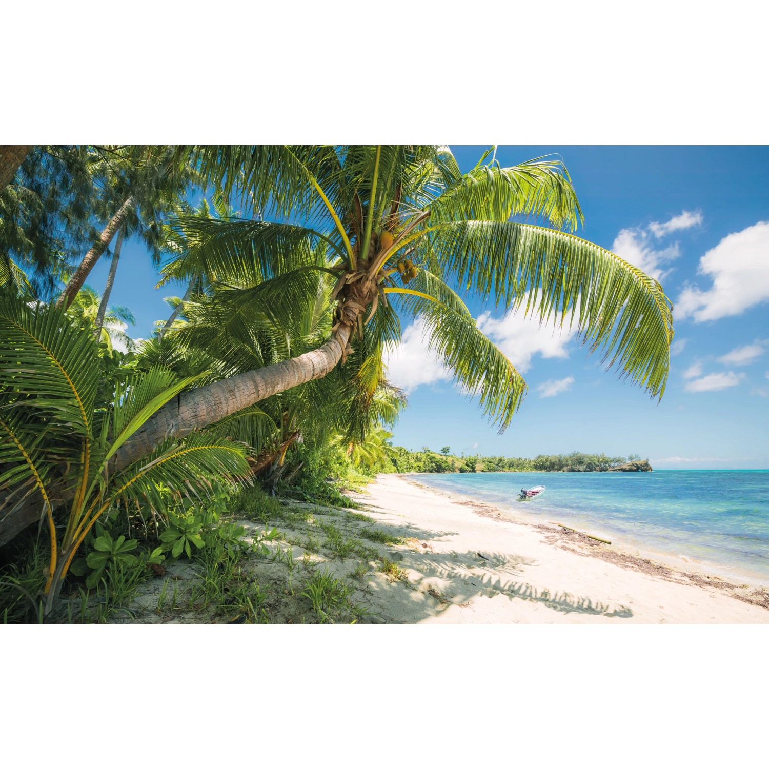 Komar Vliesová fototapeta Loď snů na Fidži, 450 x 280 cm