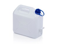 TBA Plastový kanystr s kohoutkem, 5 l, 27,2 x 14,4 x 26,3 cm TBA Plastový kanystr s kohoutkem, 5 l, 27,2 x 14,4 x 26,3 cm
