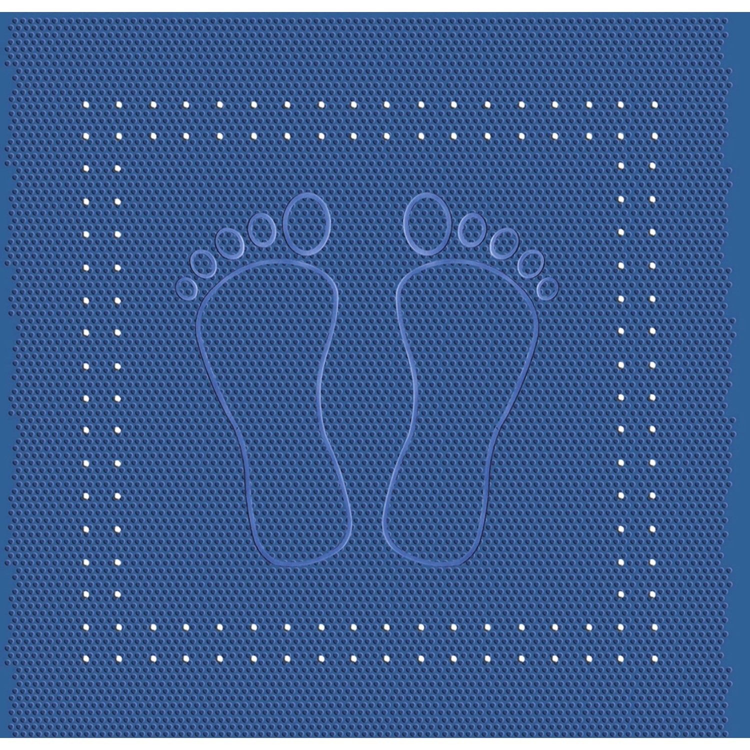 Kleine Wolke Foot protiskluzová podložka do vany modrá 36x72 cm 4 388 720 005