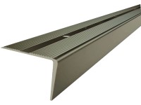 Arcansas Schodová lišta DECORGRALL alu bronzová elox 24,5 x 10 x 1000 mm