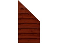 Plotový prvek Goch, hnědý 180/90x 90 cm