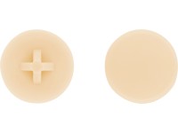Plastová krytka na šrouby/vruty TX20 světle hnědá pr. 11,5 mm, 30 ks