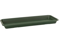 Florus Miska pod truhlík Universal S, tmavě zelená, 40 x 15 x 3 cm