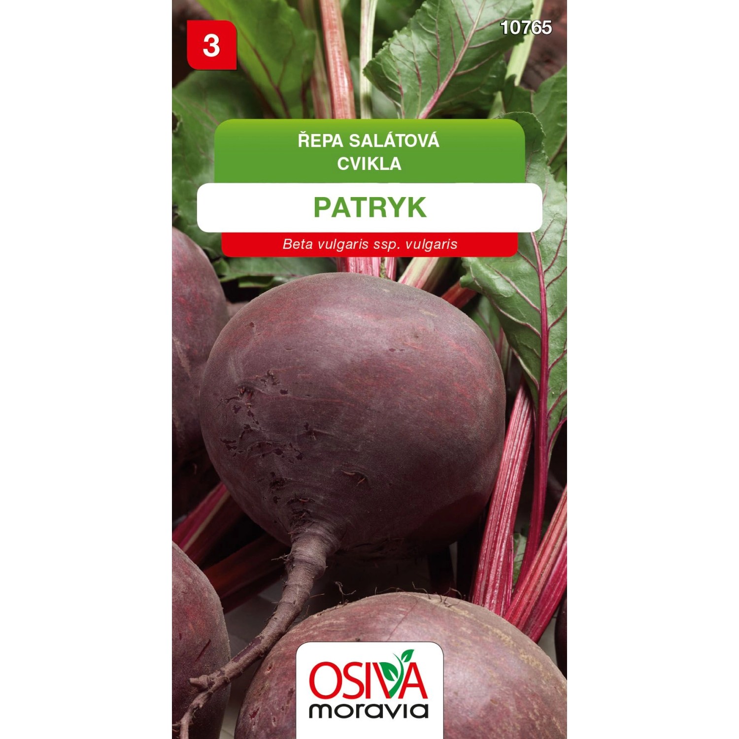 Semínka Řepa salátová Patryk (Beta vulgaris ssp. vulgaris)