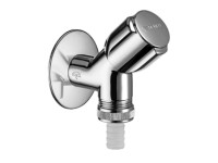 Schell Šikmý pračkový ventil Comfort 1/2x3/4 s ZK