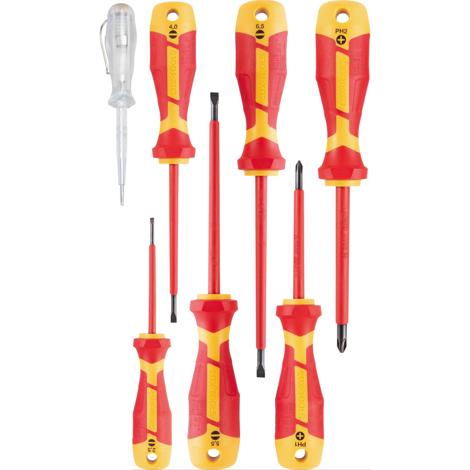 LUX Sada VDE šroubováků 7dílná