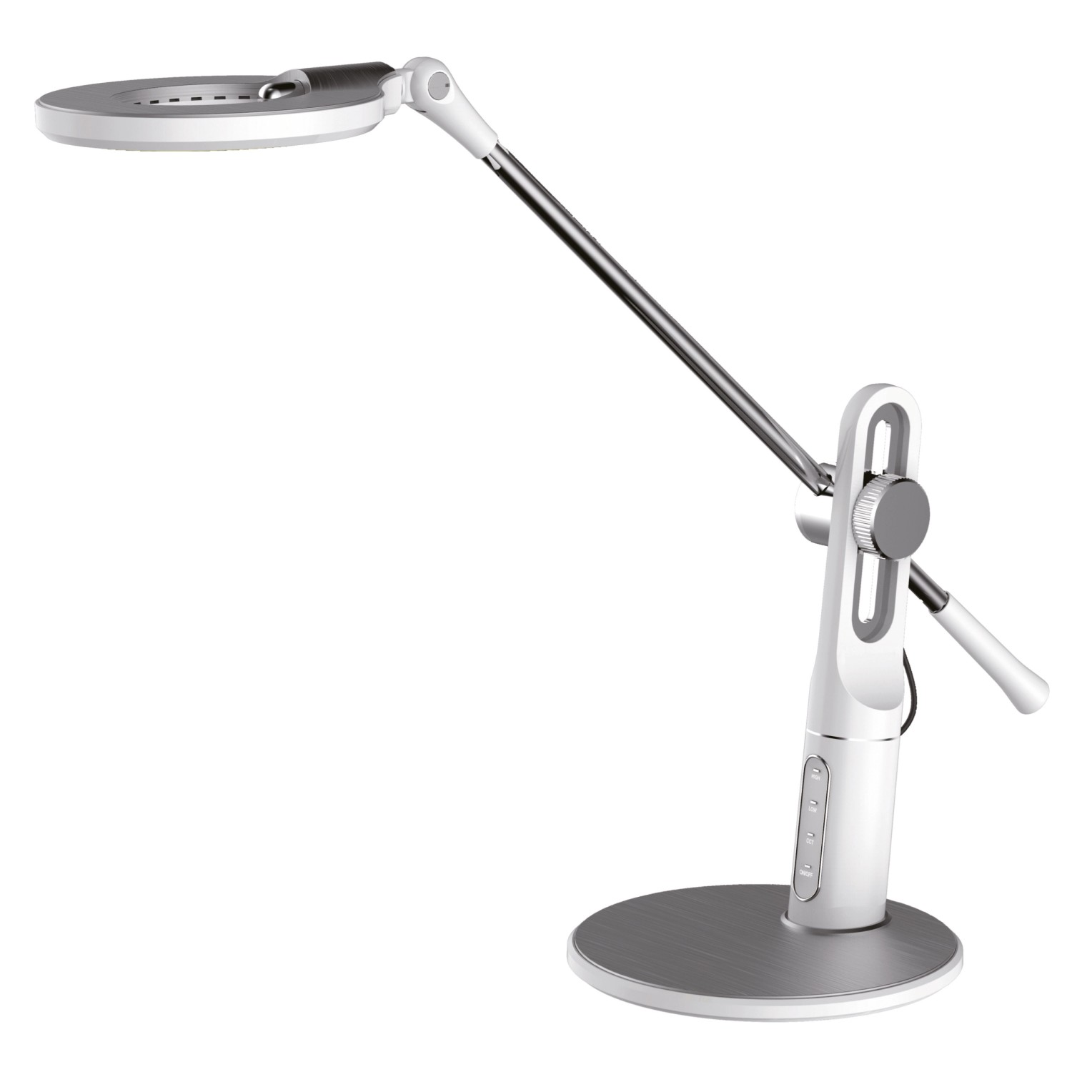 Ecolite LED Stolní lampa, bílá 10 W