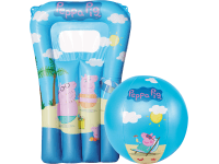 Happy People Plážová sada Prasátko Peppa vč.míče a dětského nafuk. lehátka