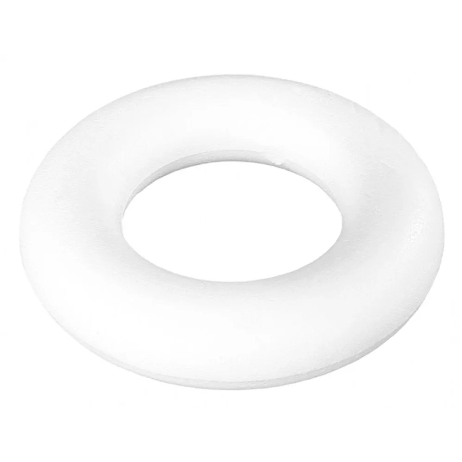 NOHEL GARDEN Polystyrenový kroužek k aranžování, bílý, pr. 27 cm