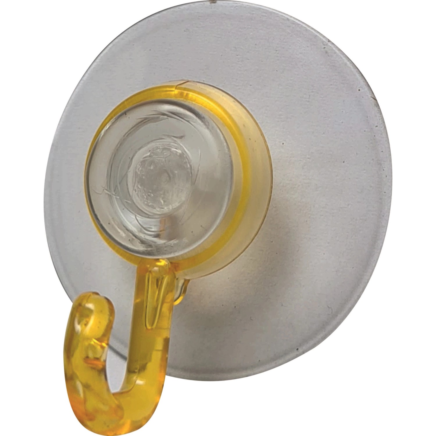 D.I.P. Přísavný háček QF typ 3250, plast, transparentní oranžová, 2 ks