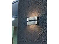 LUTEC Maya Venkovní nástěnné LED svítidlo nerezová ocel