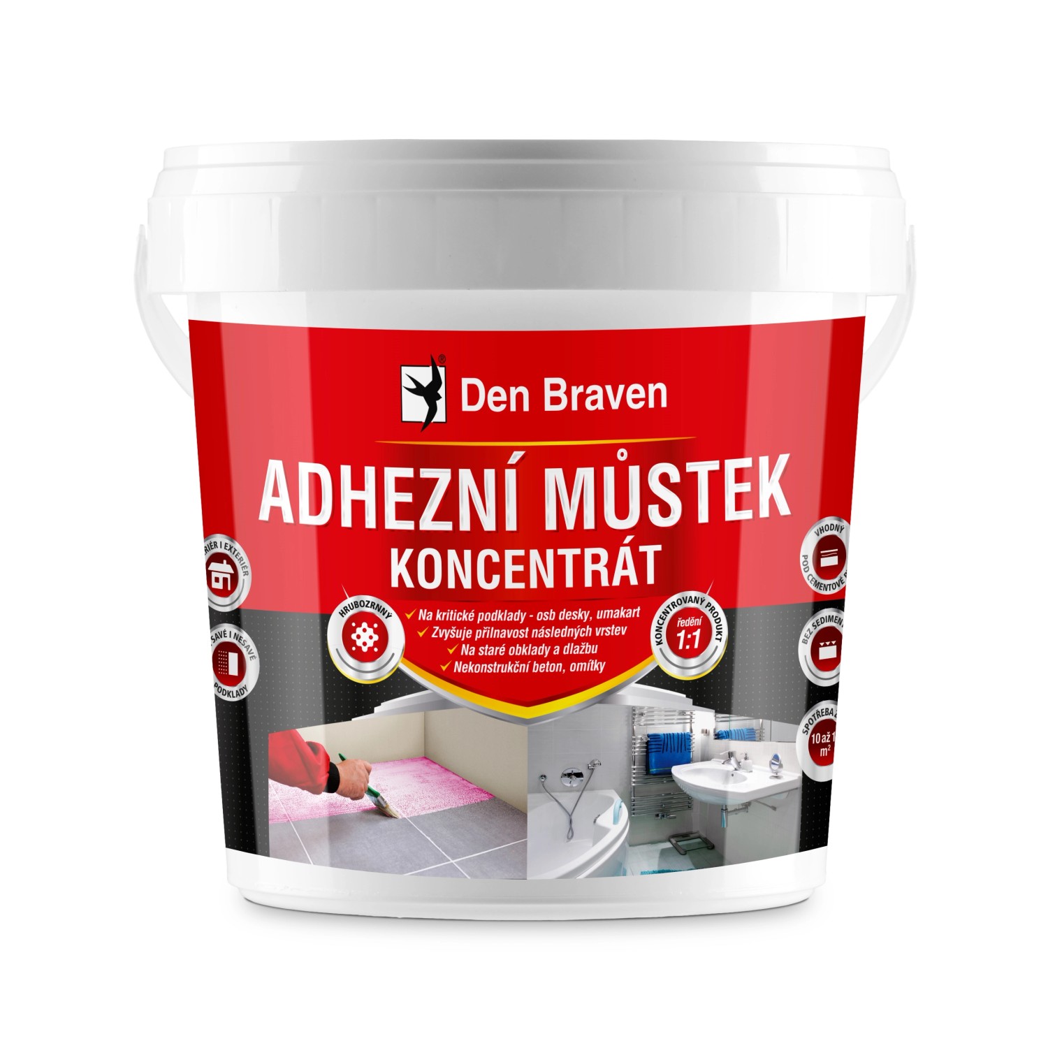 Den Braven Adhezní můstek koncentrát 5 kg