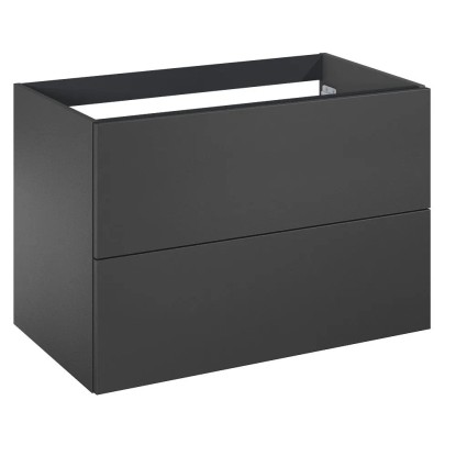 Roca Umyvadlová skříňka Elegant 2Z, antracitová matná, 53 x 80 x 44,9 cm