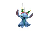 Disney Vánoční ozdoba Lilo&Stitch Stich s čelenkou 9 cm