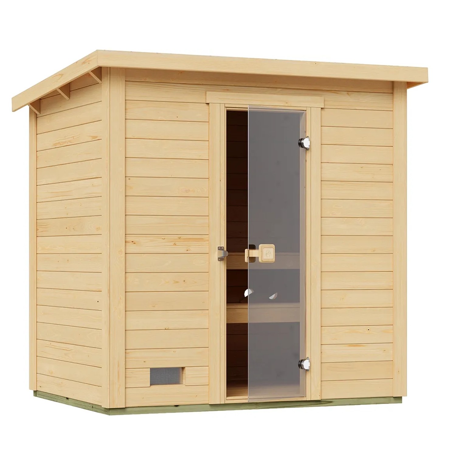 Weka Saunový domek Kaapi 2, přírodní, 224 x 172 x 215 cm