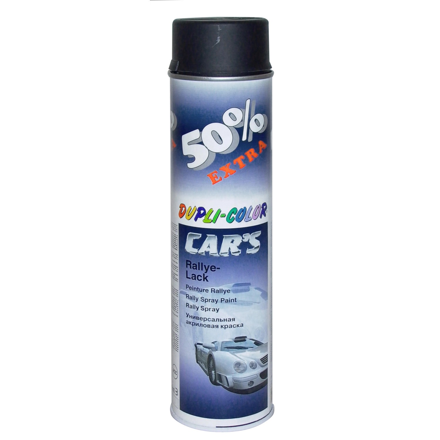 Dupli-Color Lak ve spreji CAR´S 600 ml, černá matná