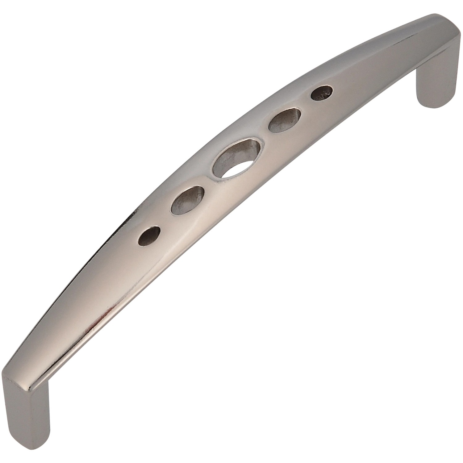 Siro Nábytková úchytka 1772 kov poniklovaný lesklý vzdálenost otvorů 96 mm