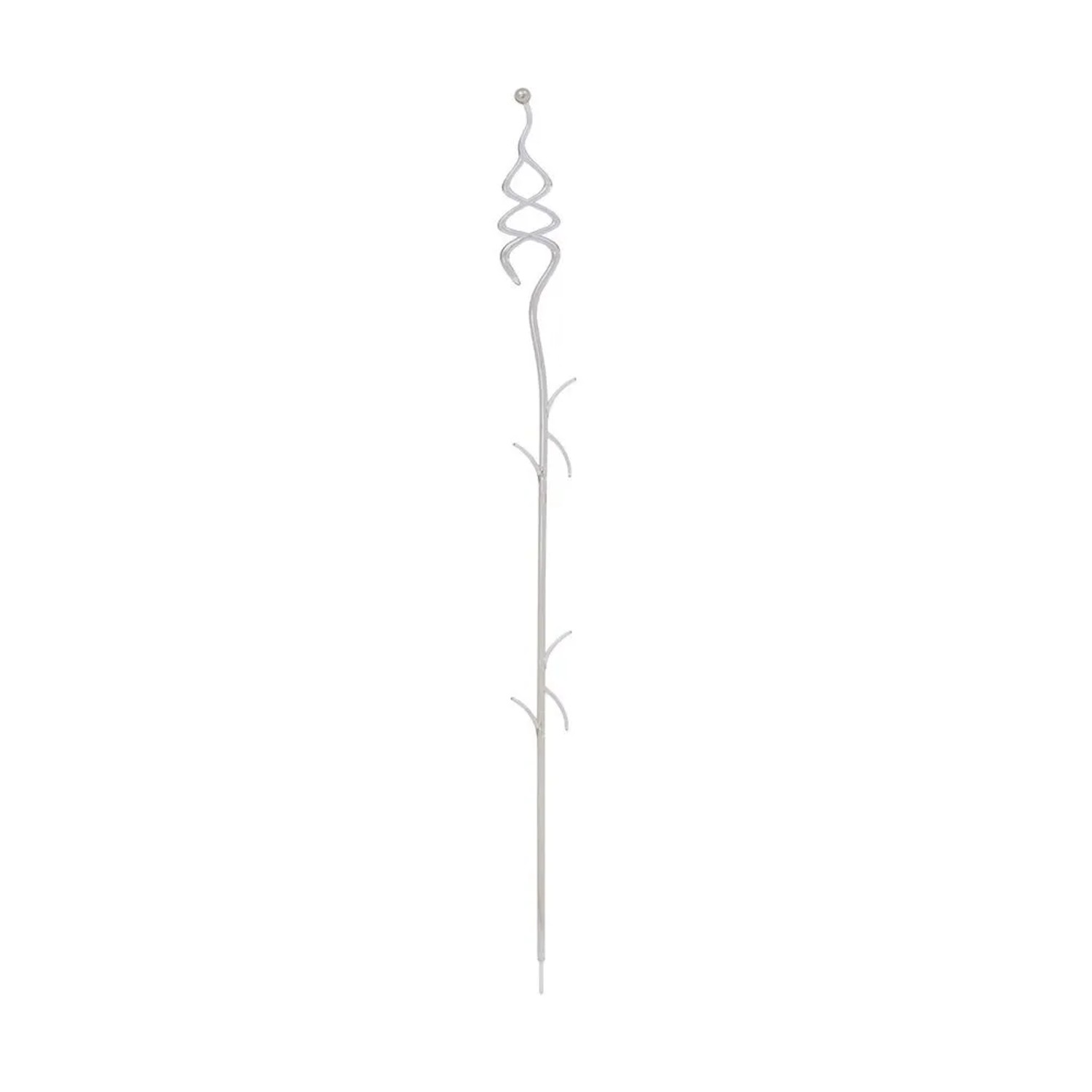 Prosperplast Podpěra na orchidej DECOR, bílá transparentní, 55 cm