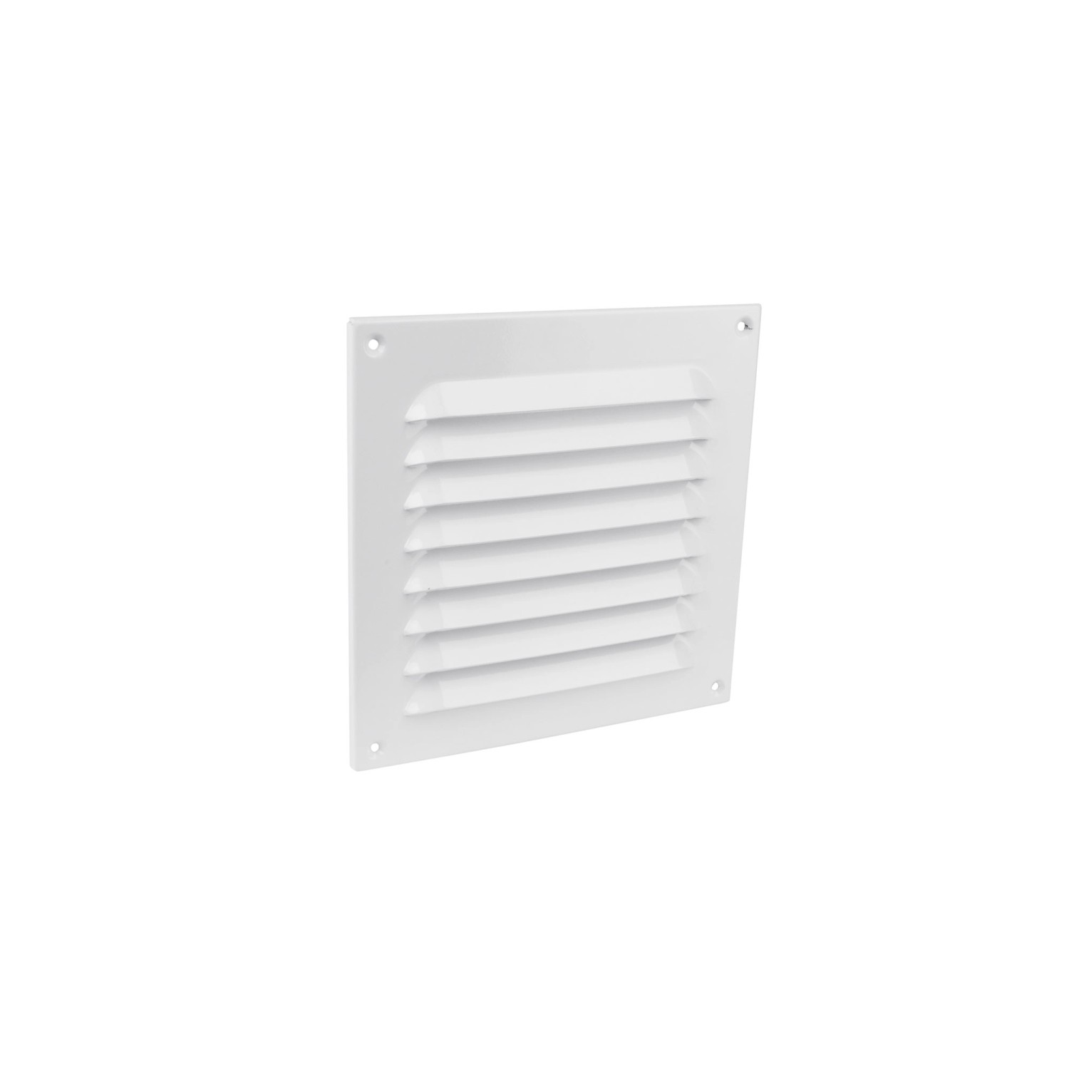 OBI Krycí mřížka hliníková, bílá, 200 x 200 mm