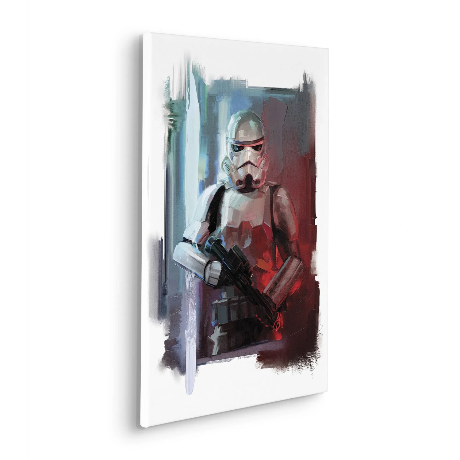 Komar Nástěnný obraz na rámu Star Wars Stormtrooper Painting 40 x 60 cm