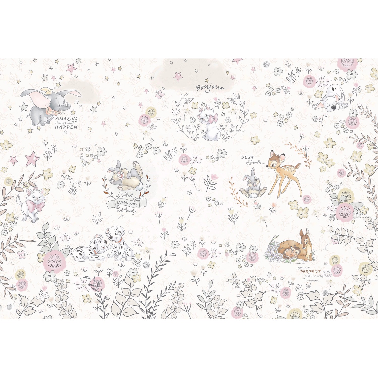 Komar Vliesová fototapeta Best of Friends 368 x 254 cm